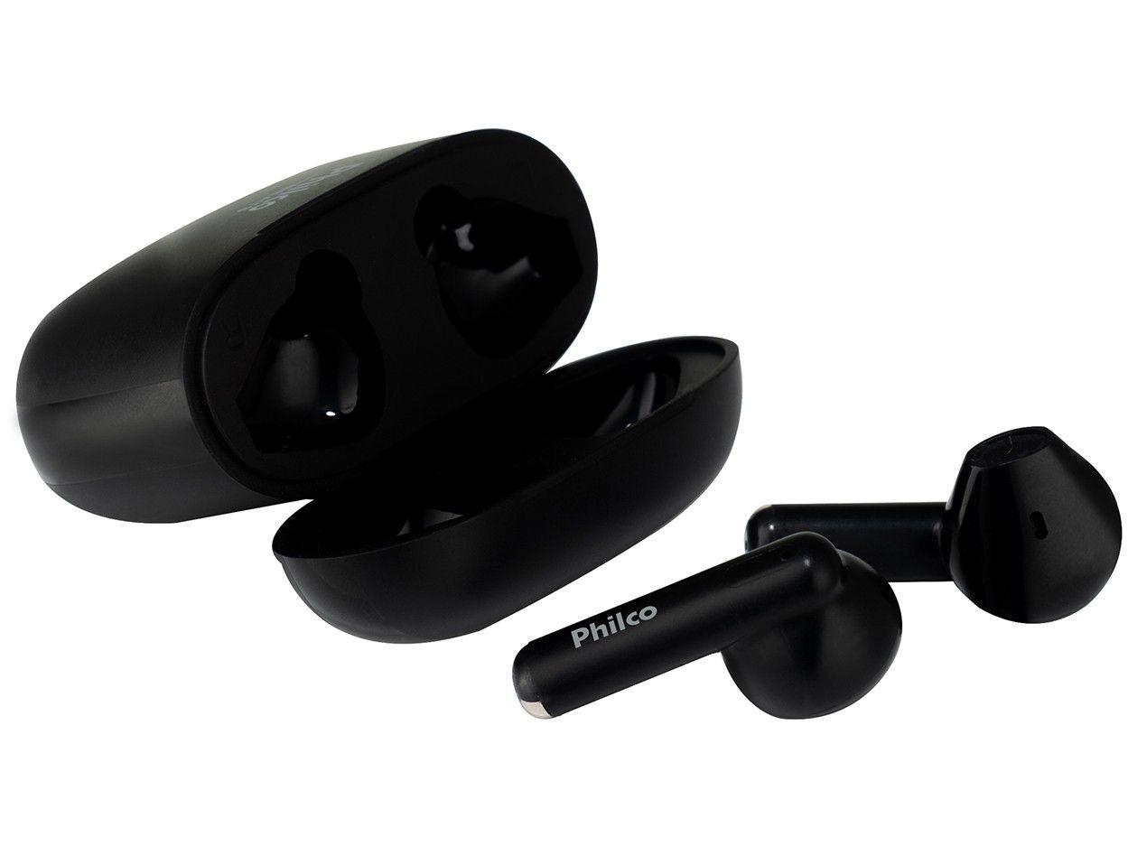 Fone de Ouvido Bluetooth Esportivo Air Beats Intra-auricular com Microfone Preto