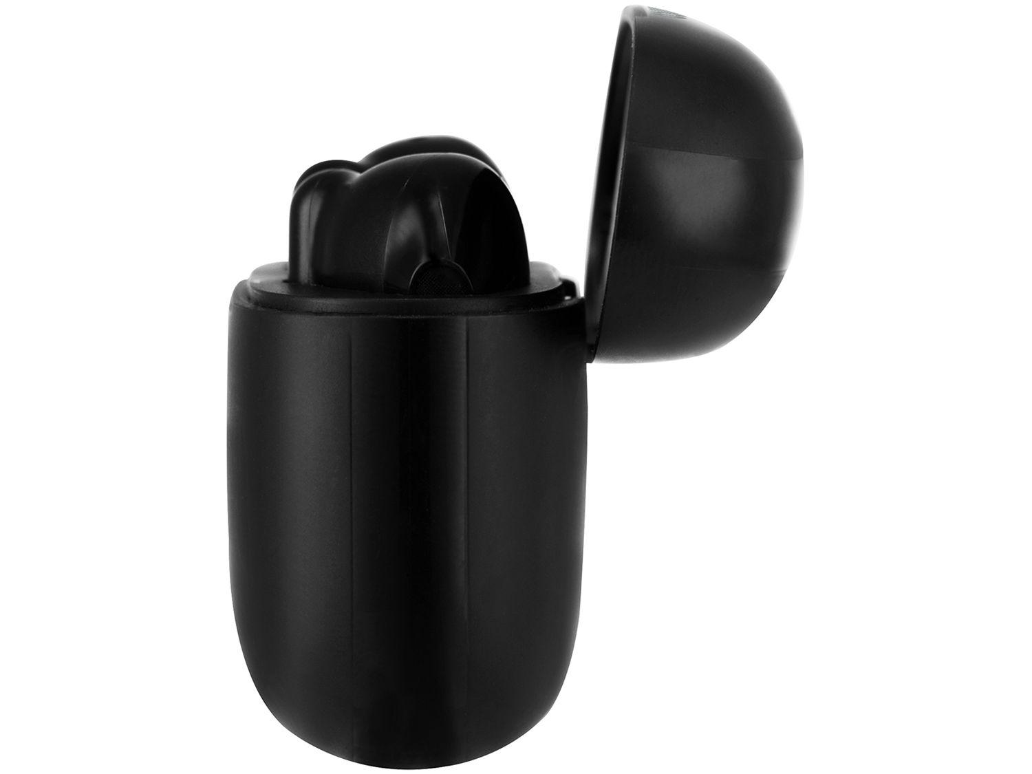 Fone de Ouvido Bluetooth Esportivo Air Beats Intra-auricular com Microfone Preto