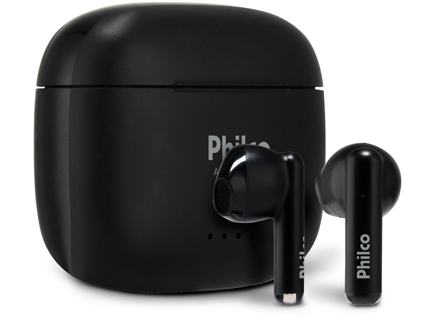 Fone de Ouvido Bluetooth Esportivo Air Beats Intra-auricular com Microfone Preto