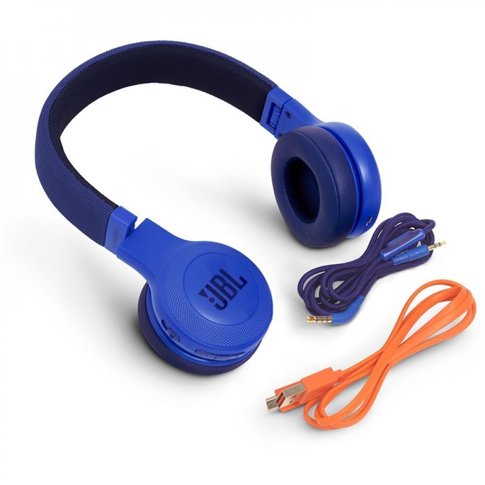 Fone De Ouvido Bluetooth JBL E45 BT Azul Fone de Ouvido Bluetooth Magazine Luiza