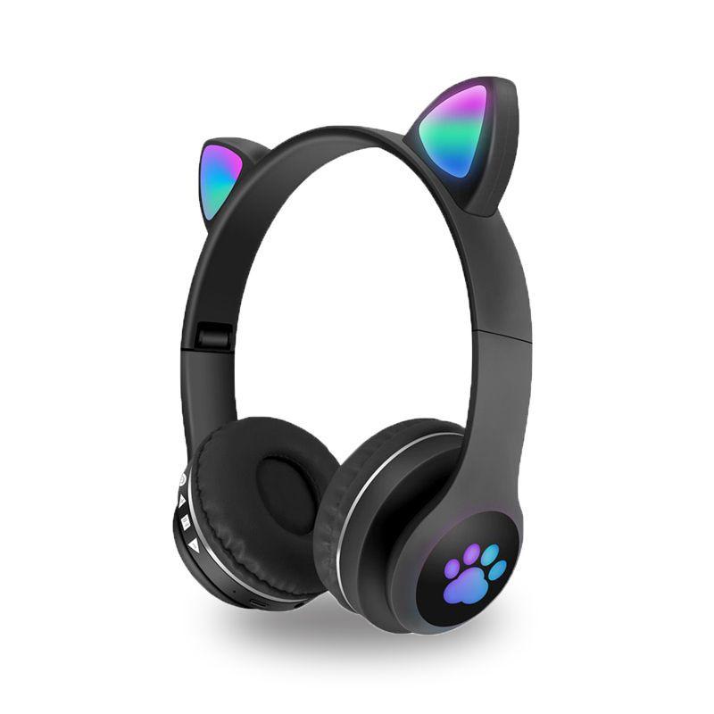Fone De Ouvido Bluetooth Led Orelha Gato Infantil Headphone - ALTOMEX -  Headphone Bluetooth - Magazine Luiza