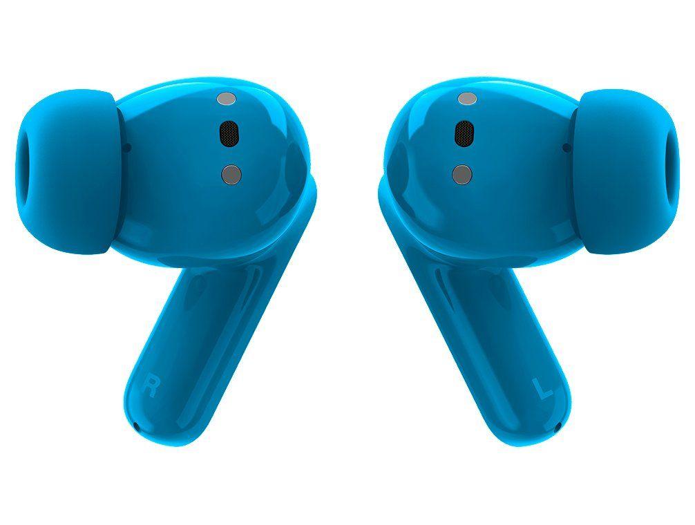 Fone de Ouvido Bluetooth Motorola Moto Buds Bass com Microfone com Cancelamento de Ruído Intra-auricular True Wireless Azul