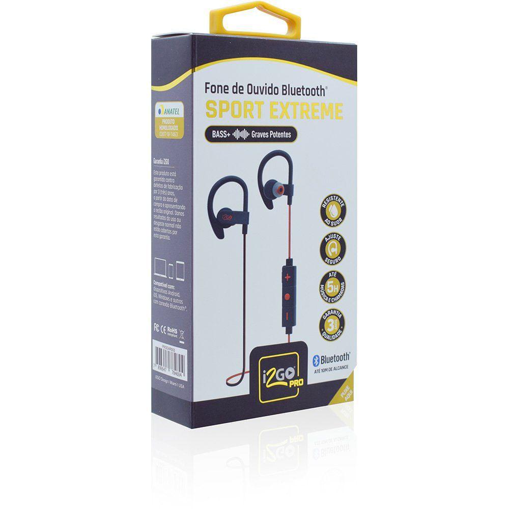Fone de Ouvido Bluetooth Sport Exp I2GO - Fone de Ouvido - Magazine Luiza