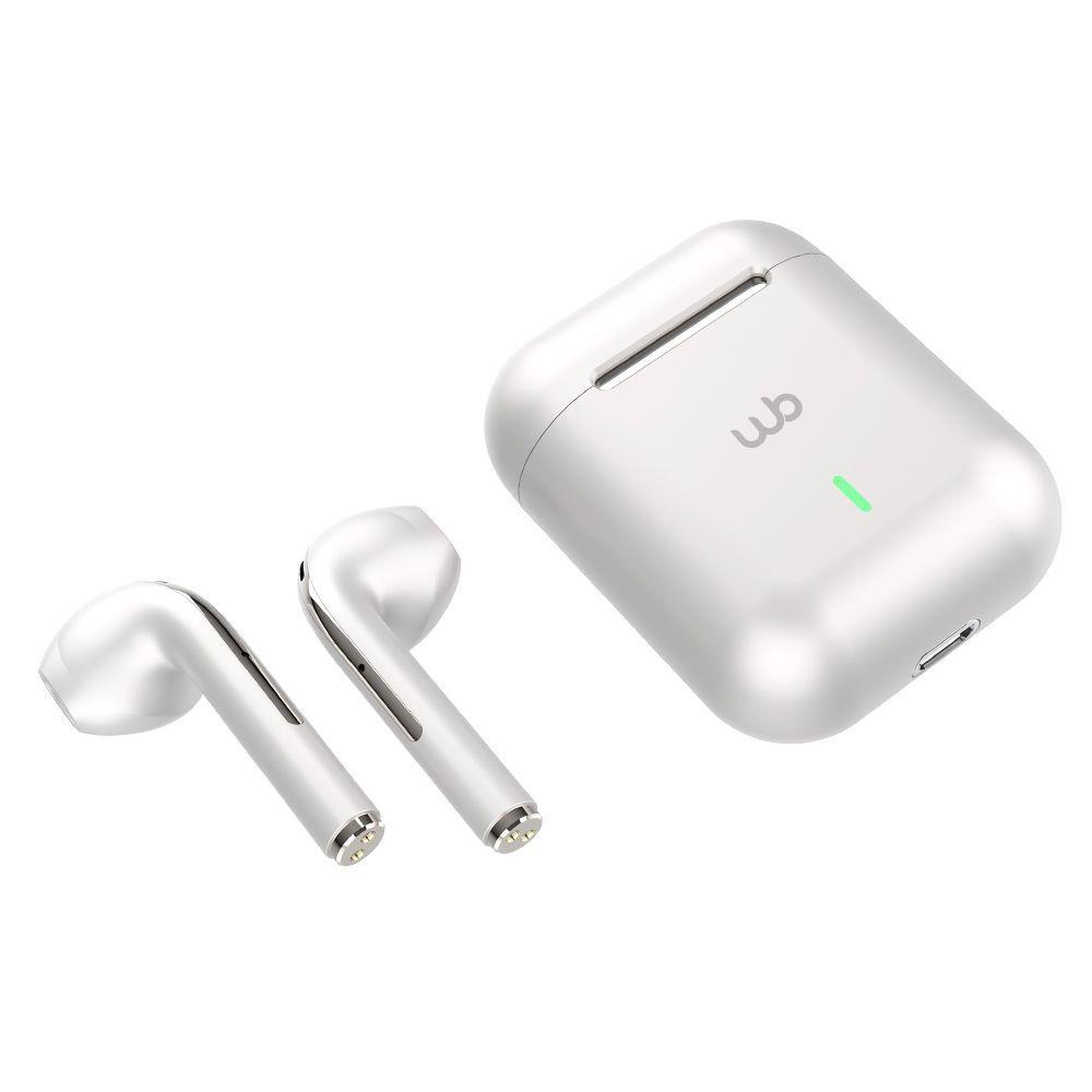 Fone de ouvido Bluetooth WB Pods Prata - Fone de Ouvido com Fio - Magazine  Luiza