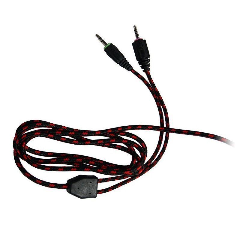 Fone de Ouvido com Microfone Multilaser PH101 Headset Gamer Warrior Harve  2xP2 para Jogos no PC - Headset com Fio - Magazine Luiza