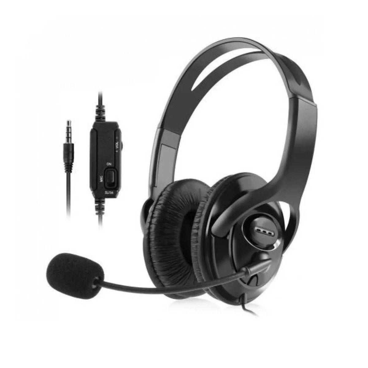 Fone De Ouvido Confortável Estéreo Com Microfone Notebook - DACAR - Headset  Gamer - Magazine Luiza
