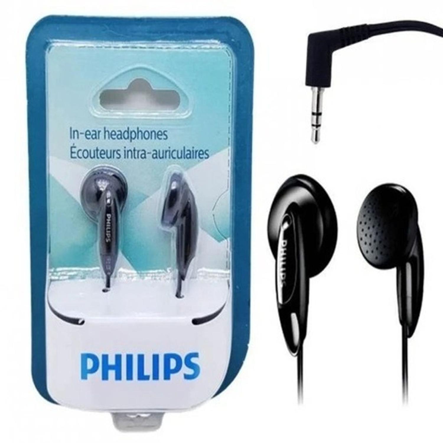 Fone De Ouvido Estéreo Philips Preto She1350/00 - Original - Fone de Ouvido  - Magazine Luiza