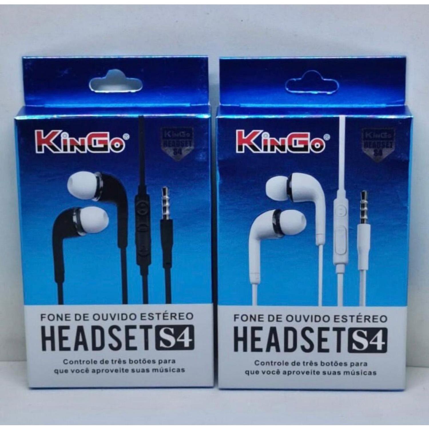 Fone de ouvido estereo s4 kingo - Fone de Ouvido - Magazine Luiza