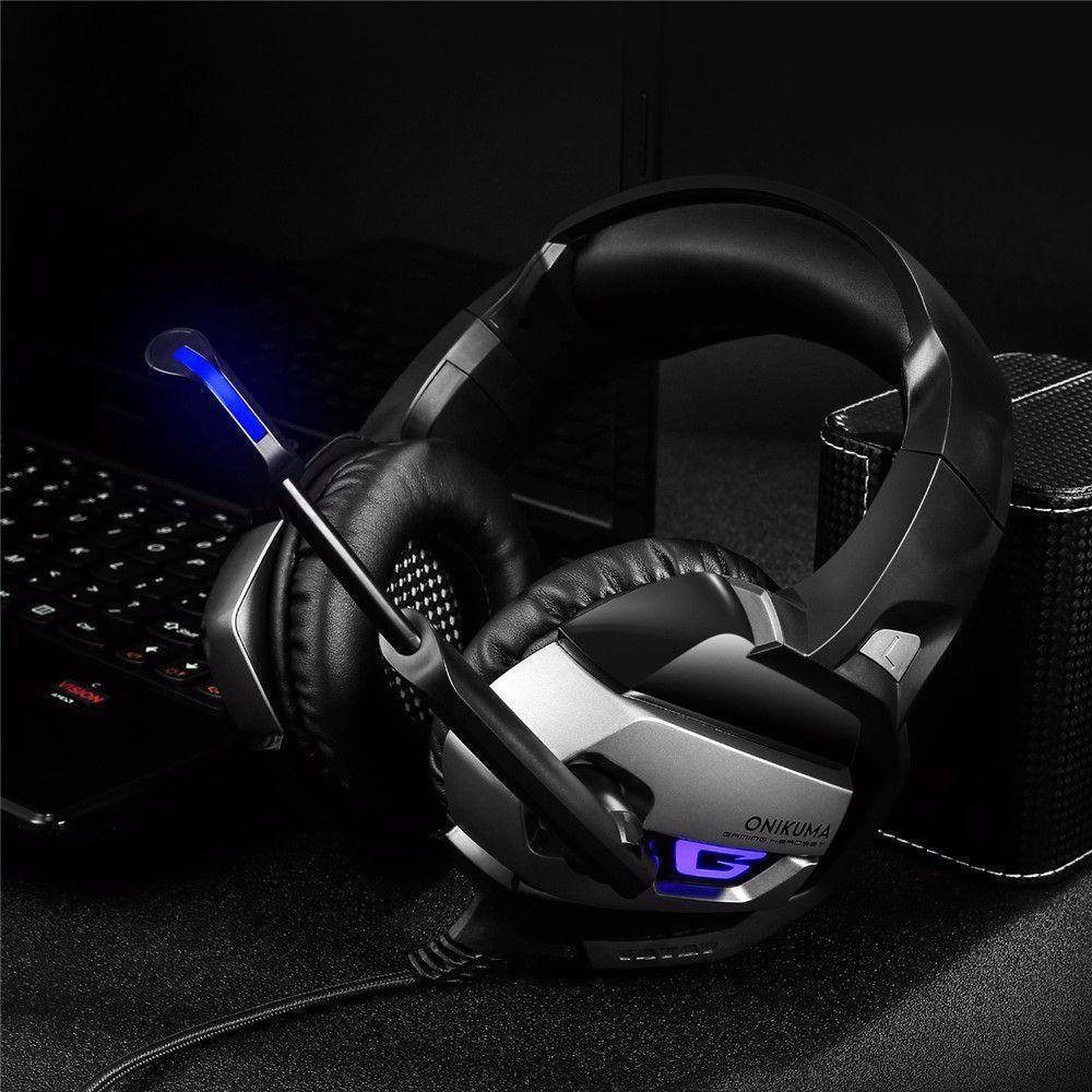 Fone De Ouvido Gamer Headset Onikuma K5 Com Led - Headset Gamer - Magazine  Luiza