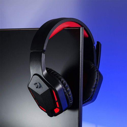Fone de ouvido gamer Redragon Themis H220-LED - preto/vermelho - Fone de  Ouvido - Magazine Luiza