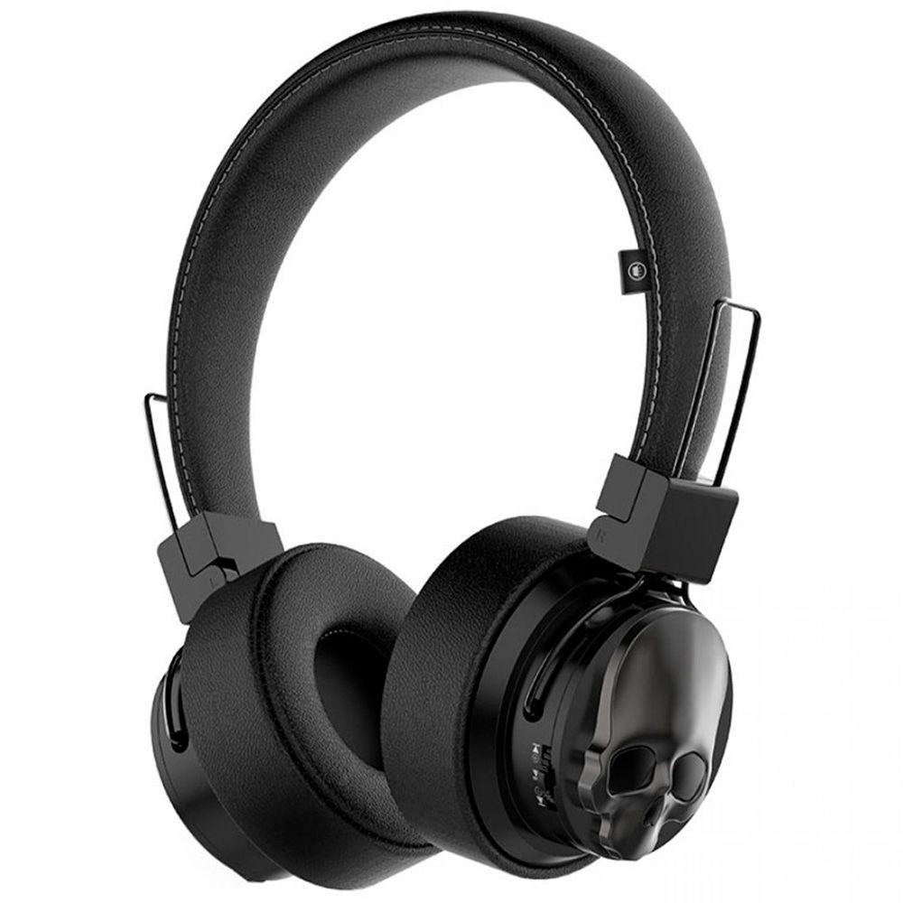 Fone de Ouvido Headphone Bluetooth Caveira Kimaster K15 - Headset -  Magazine Luiza