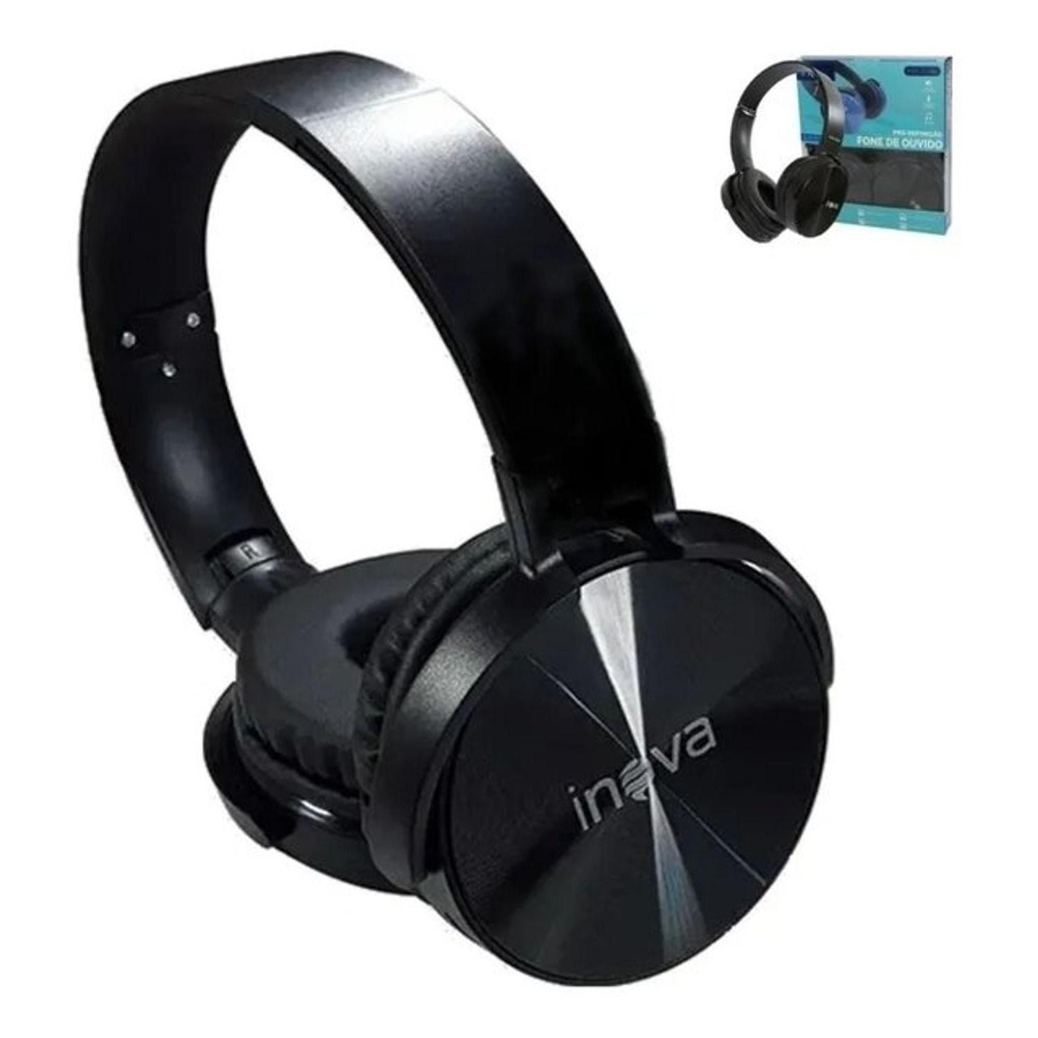 Fone De Ouvido Headphone Inova Bluetooth Sem Fio - Headphone Bluetooth -  Magazine Luiza