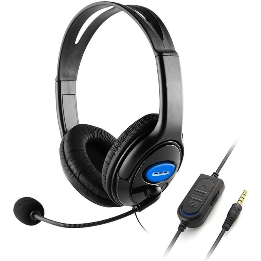 Fone De Ouvido Headphone Microfone Ps4 X-one Pc Celular P3 - 7\u00267 -  Headphone Gamer - Magazine Luiza