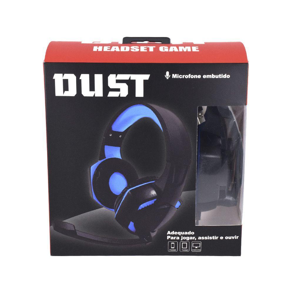 Fone de ouvido Headset Gamer DUST - Headset Gamer - Magazine Luiza