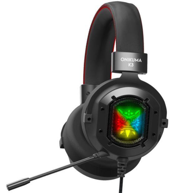 Fone de Ouvido Headset Gamer Jogos Onikuma k3 RGB Computador - Headset Gamer  - Magazine Luiza