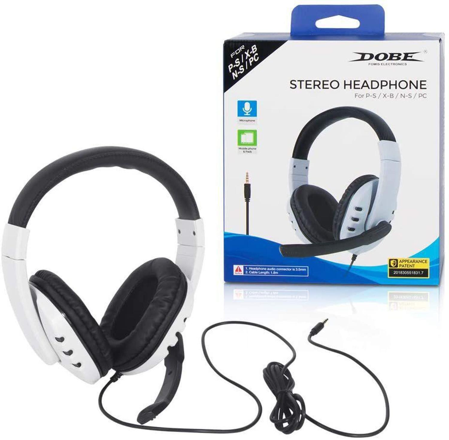 Fone De Ouvido Headset Gamer Para Pc Ps4 Ps5 Xbox One Dobe - No Magalu -  Magazine Luiza