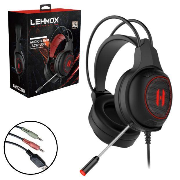 Fone de Ouvido Headset Gamer USB P2 GT-F4 com Microfone + Adaptador  compatível para PS4 XBOX PC Celular Notebook - Lehmox - No Magalu -  Magazine Luiza