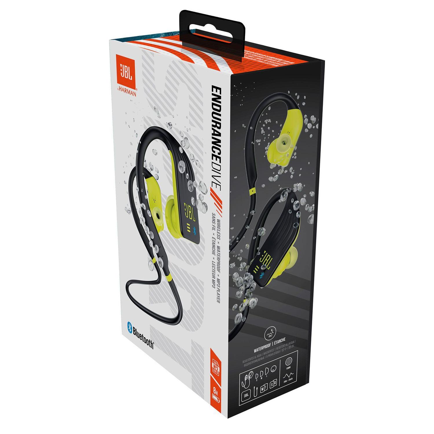 Fone de Ouvido JBL Endurance Dive Bluetooth Amarelo MP3 Memória Interna p/  Natação JBLENDURDIVEBNL - Fone de Ouvido Bluetooth - Magazine Luiza