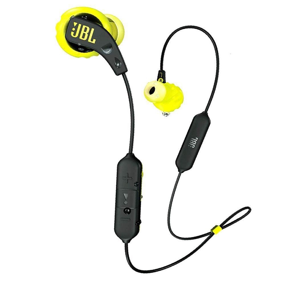Fone de Ouvido JBL Endurance RunBT Amarelo Preto Sem Fio Bluetooth para  Corrida JBLENDURRUNBTBNL - Fone de Ouvido Bluetooth - Magazine Luiza