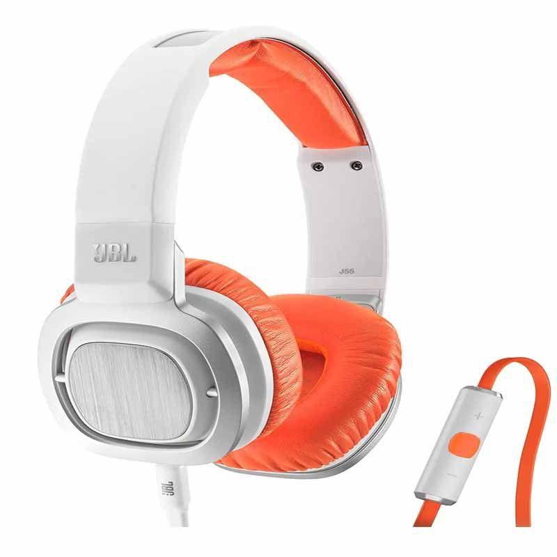 Fone De Ouvido JBL J55I On Ear White Orange - HARMAN - Fone de Ouvido -  Magazine Luiza