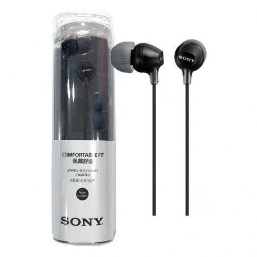 Fone de ouvido mdr-ex15lp preto sony - Fone de Ouvido - Magazine Luiza