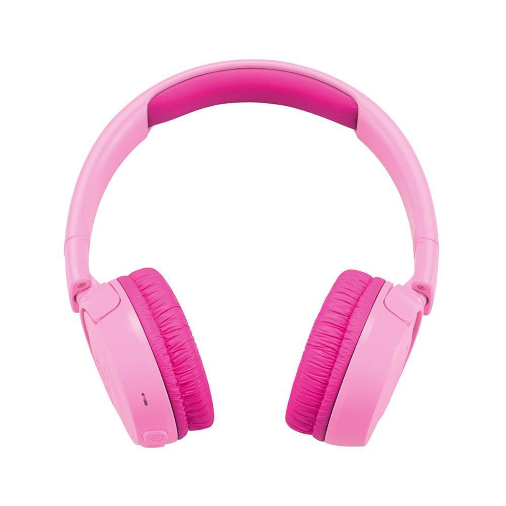 Fone de ouvido OnEar JBL Kids JR 300 BT infantil sem fio Bluetooth Rosa Fone de Ouvido