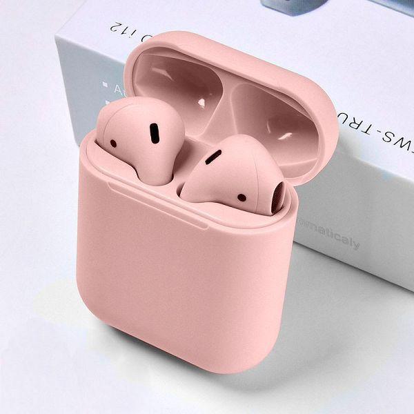 Fone de Ouvido Sem Fio I12 Tws ROSA BEBÊ FOSCO - Fone de Ouvido Bluetooth -  Magazine Luiza