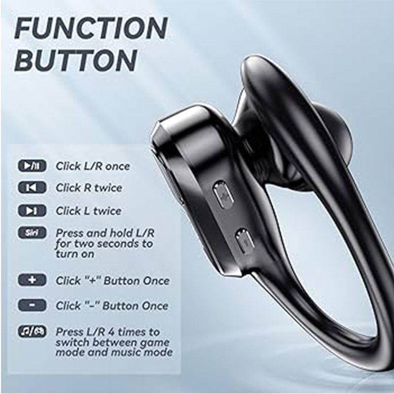 Fone Lenovo XT80 — detalhe do driver 10mm e controle por toque