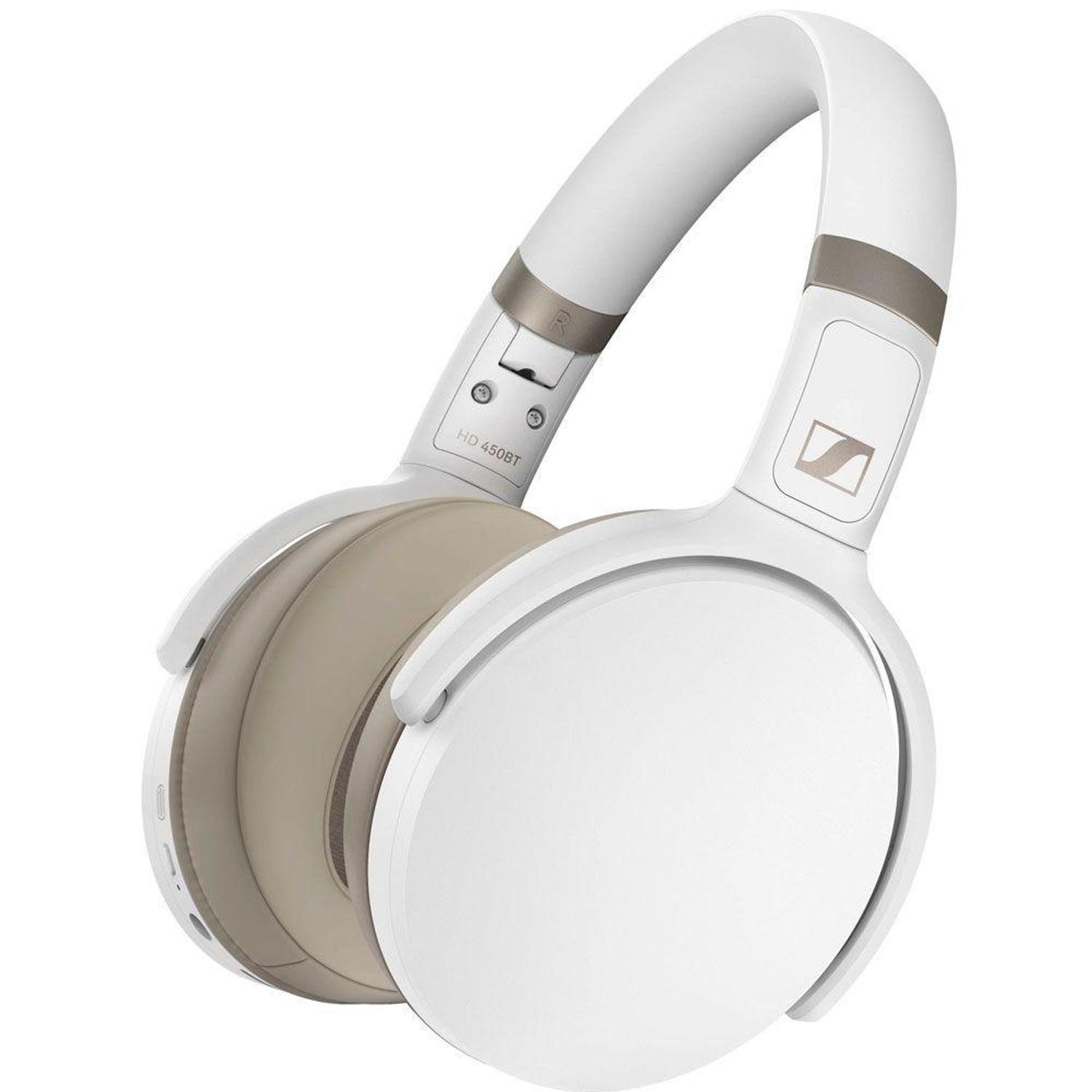 Fone de Ouvido Sem Fio Sennheiser HD 450BT, Bluetooth 5.0, com Cancelamento  de Ruído, Case, Branco - Fone de Ouvido Bluetooth - Magazine Luiza