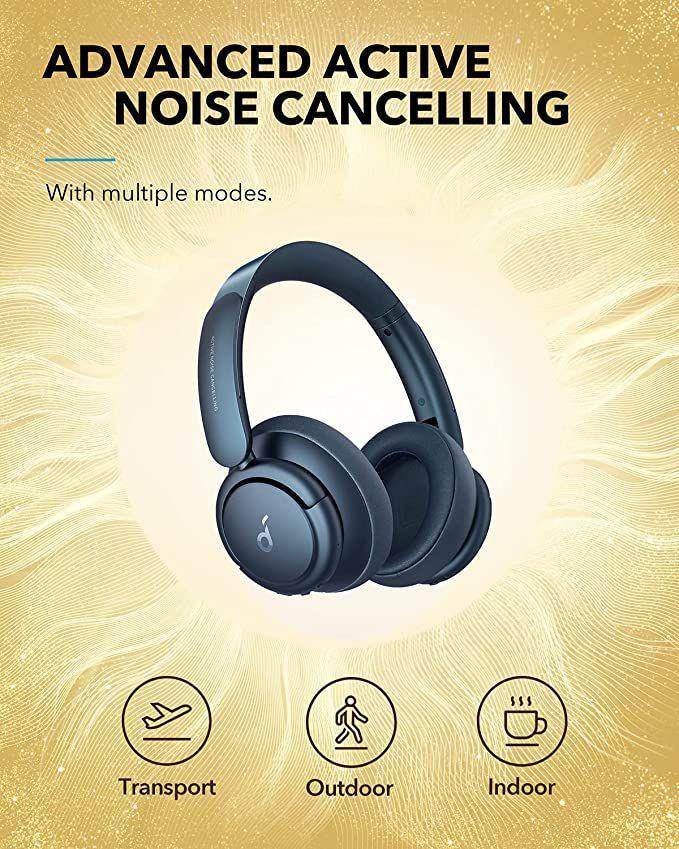 Fone de Ouvido Soundcore Anker Life Q35 com Cancelamento de