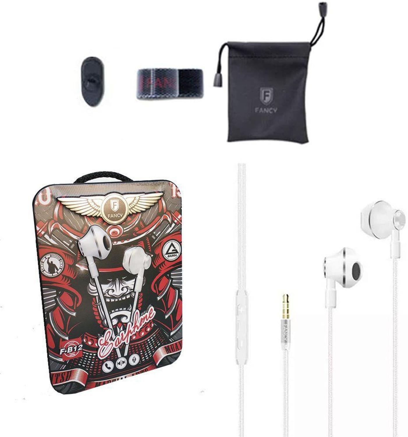 Fone de ouvido stereo revestido c/ malha f-b12 - Fancy - Fone de Ouvido -  Magazine Luiza