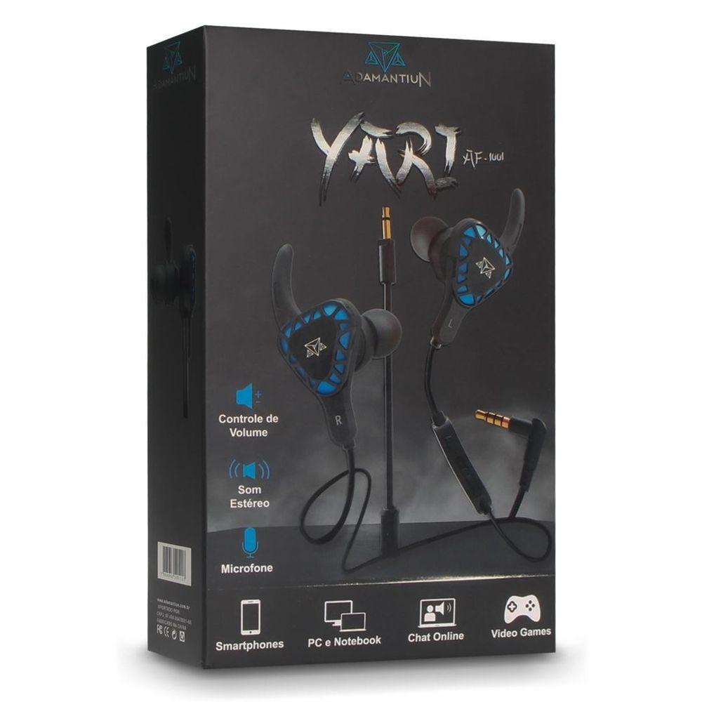 Fone Gamer Adamantiun Yari Microfone Lives - Fone de Ouvido Gamer -  Magazine Luiza