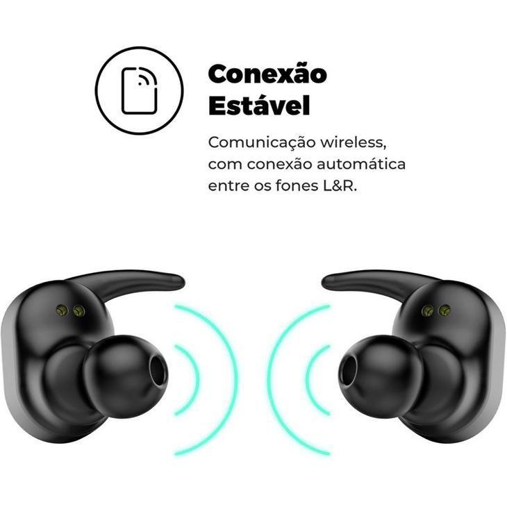 Fone Gorila Shield Buds, Bluetooth - Preto - Fone de Ouvido Bluetooth -  Magazine Luiza
