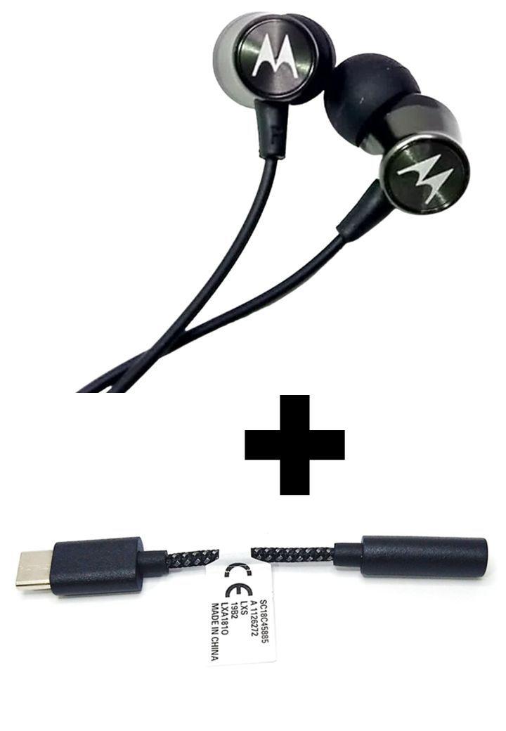 Fone de Ouvido In Ear P2 Original Motorola 3,5MM Preto | Submarino