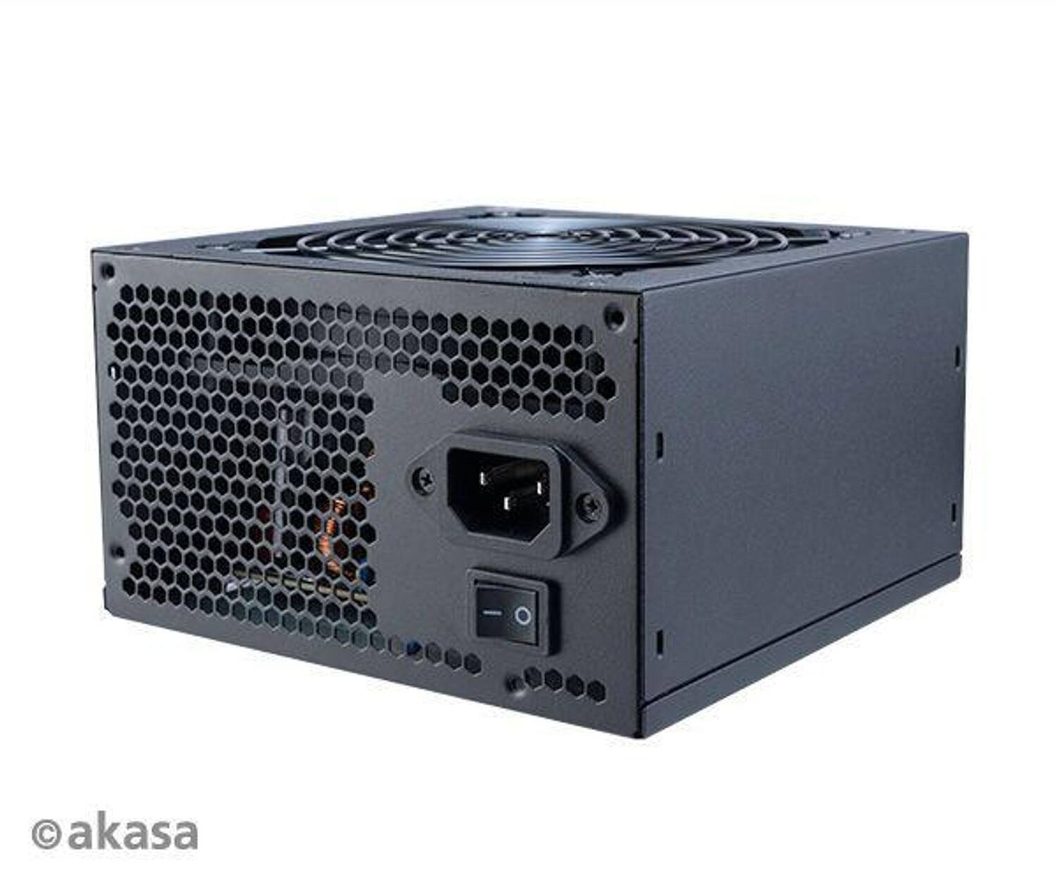 Fonte Akasa Python 500w Reais Bivolt 80 Plus Standard - Fonte de ...