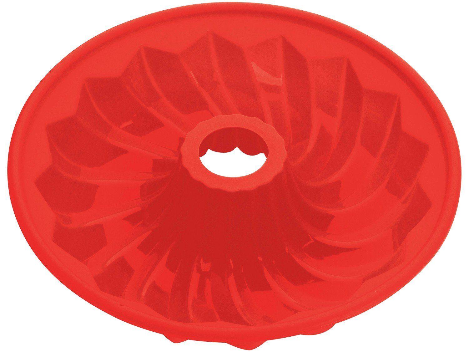 Forma para Bolo de Silicone Redonda Hercules SLC175VM