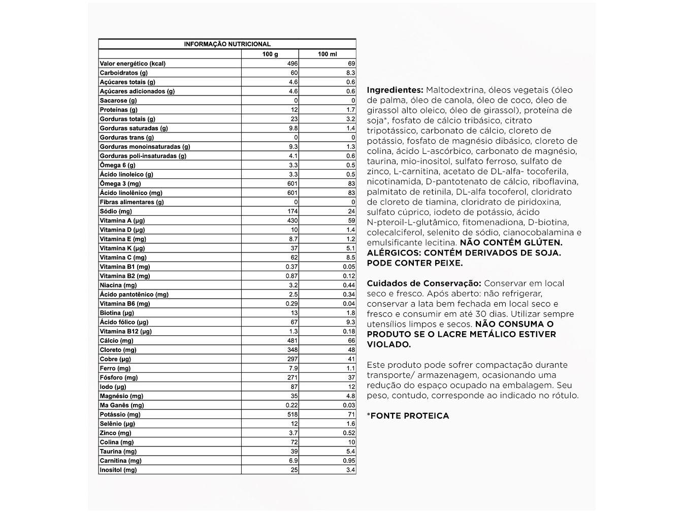 Fórmula Infantil Aptamil Original ProExpert 2 Soja 800g