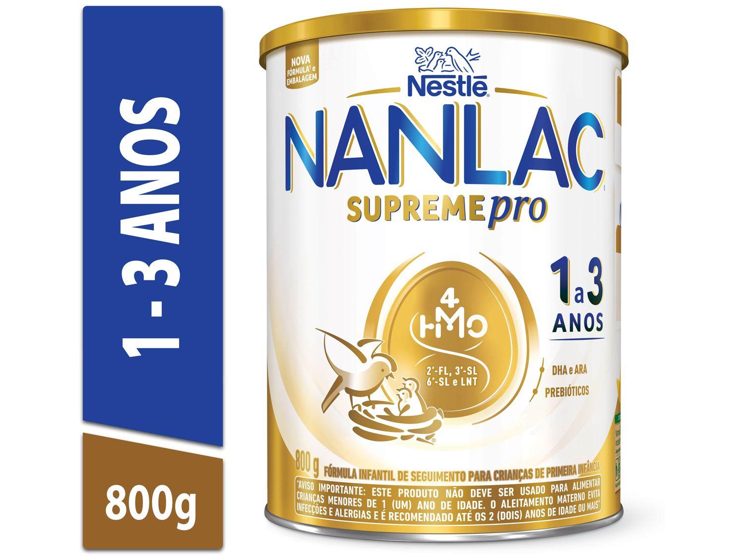 Fórmula Infantil Nanlac Supreme Pro 800g