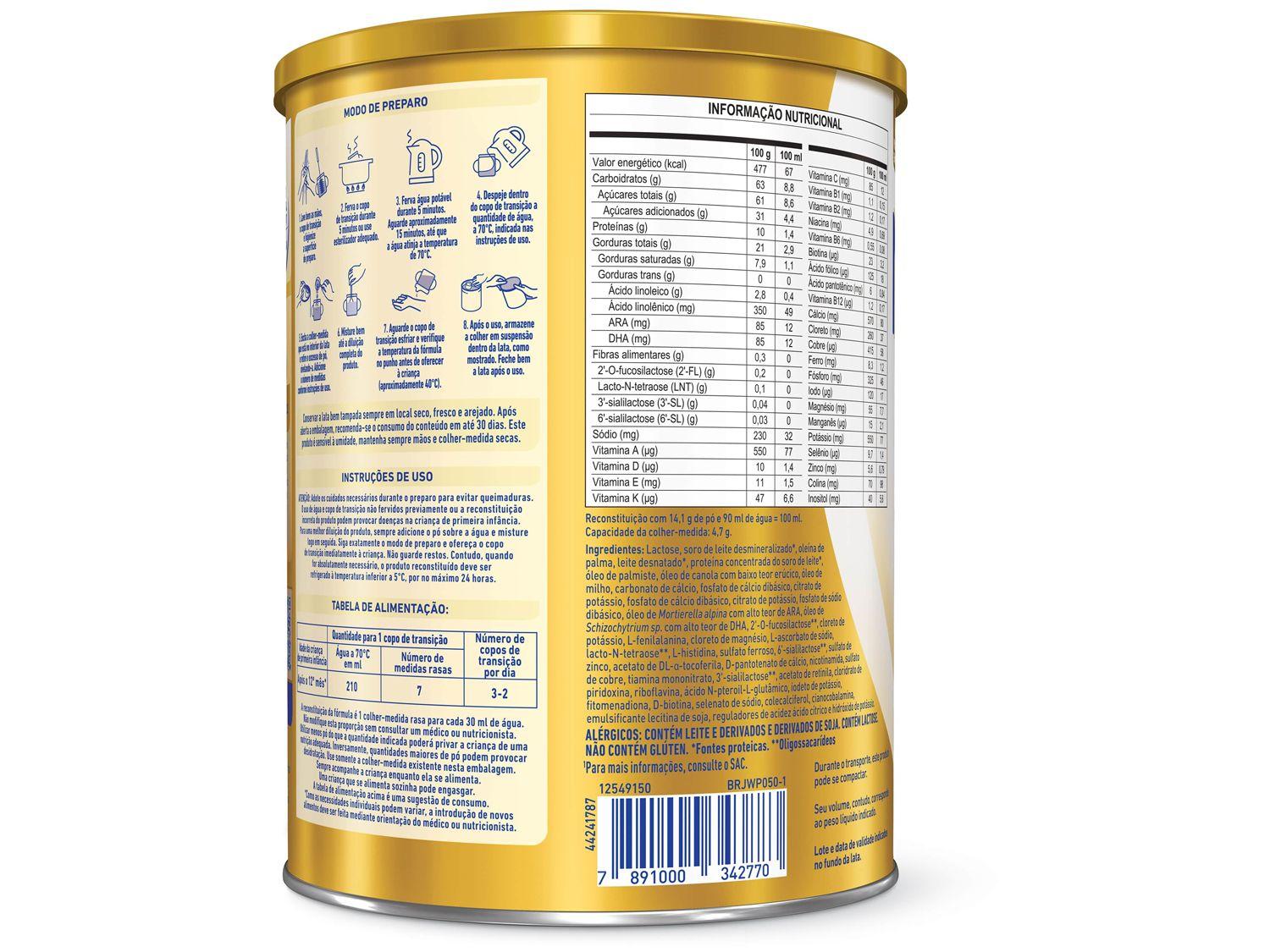 Fórmula Infantil Nanlac Supreme Pro 800g