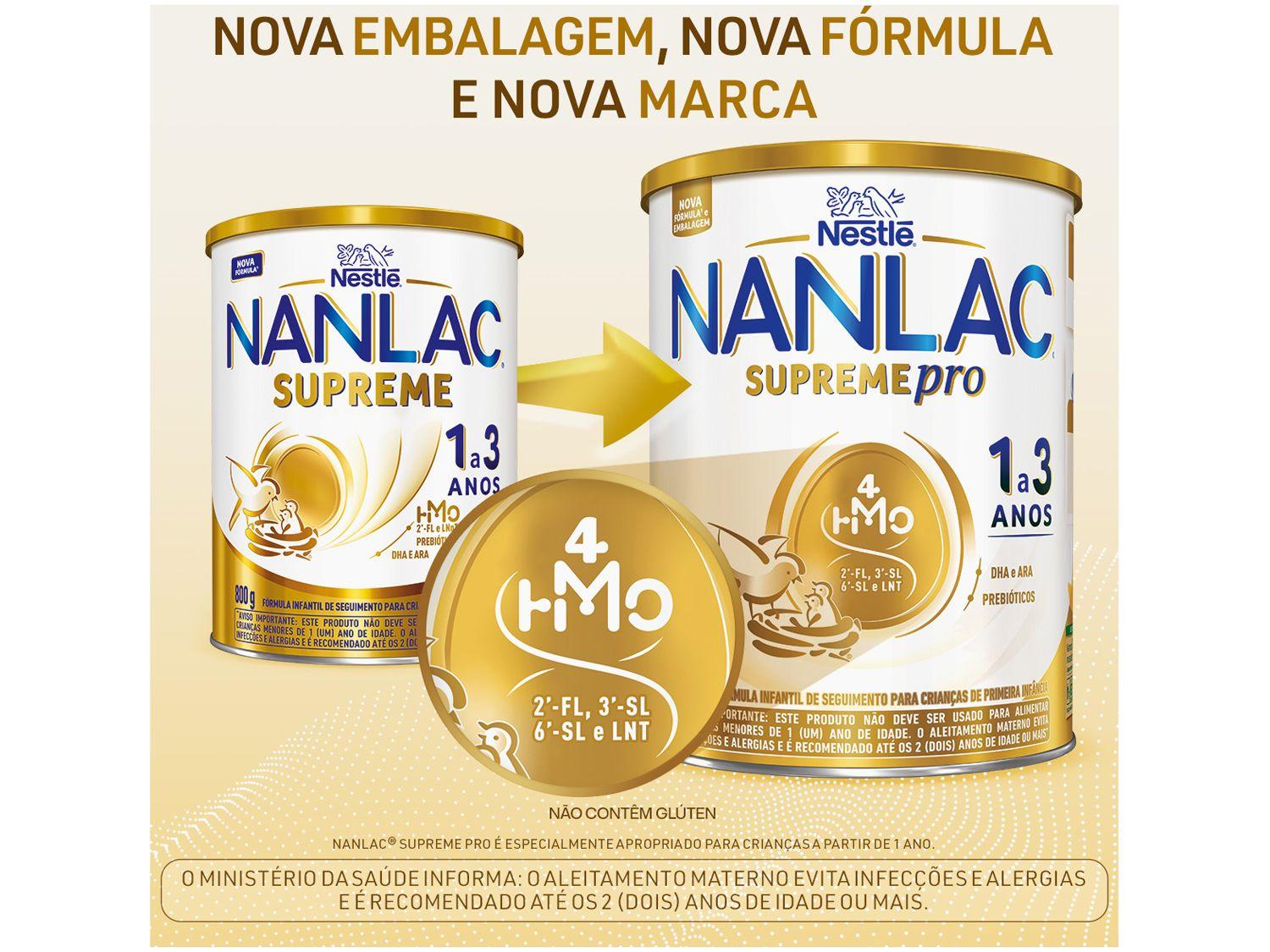 Fórmula Infantil Nanlac Supreme Pro 800g