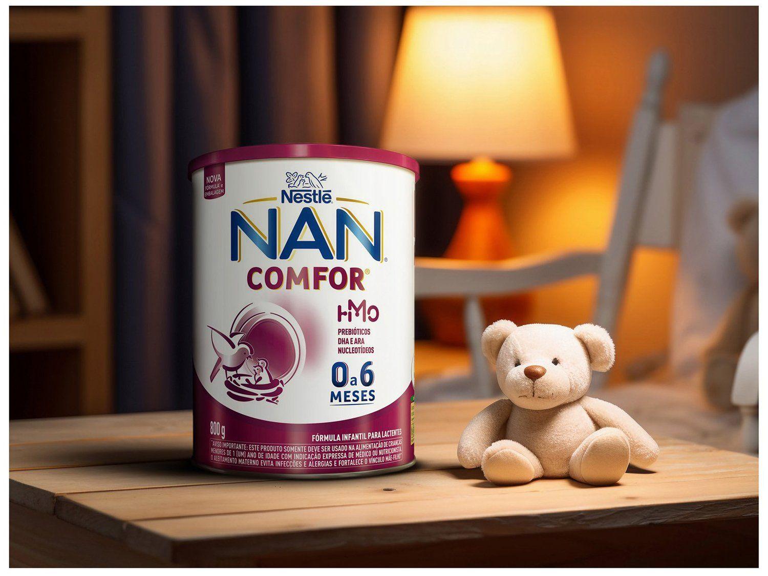 Fórmula Infantil Nestlé Leite Comfor 1 NAN