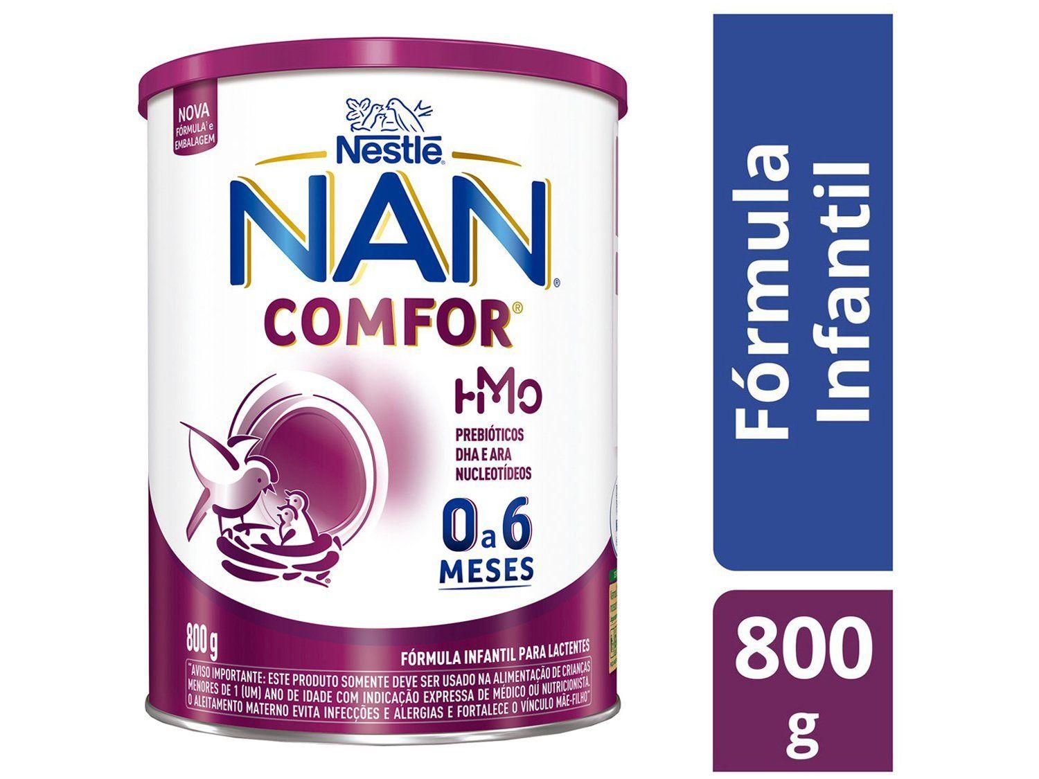 Fórmula Infantil Nestlé Leite Comfor 1 NAN