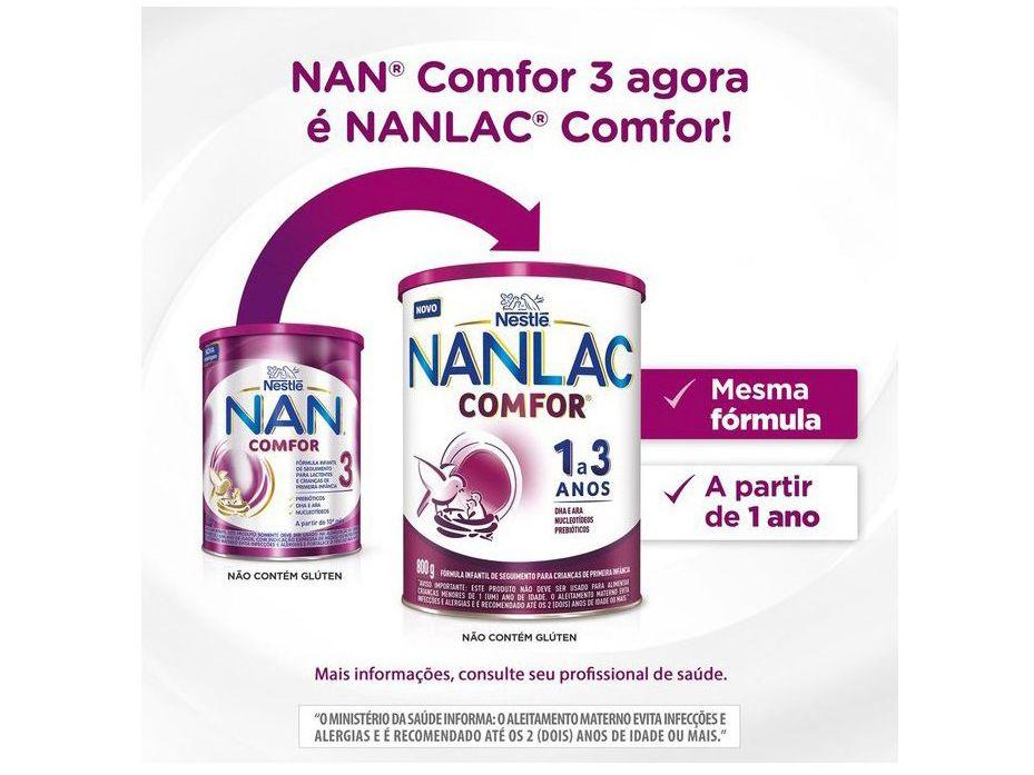 Fórmula Infantil Nestlé Leite NANLAC Comfor
