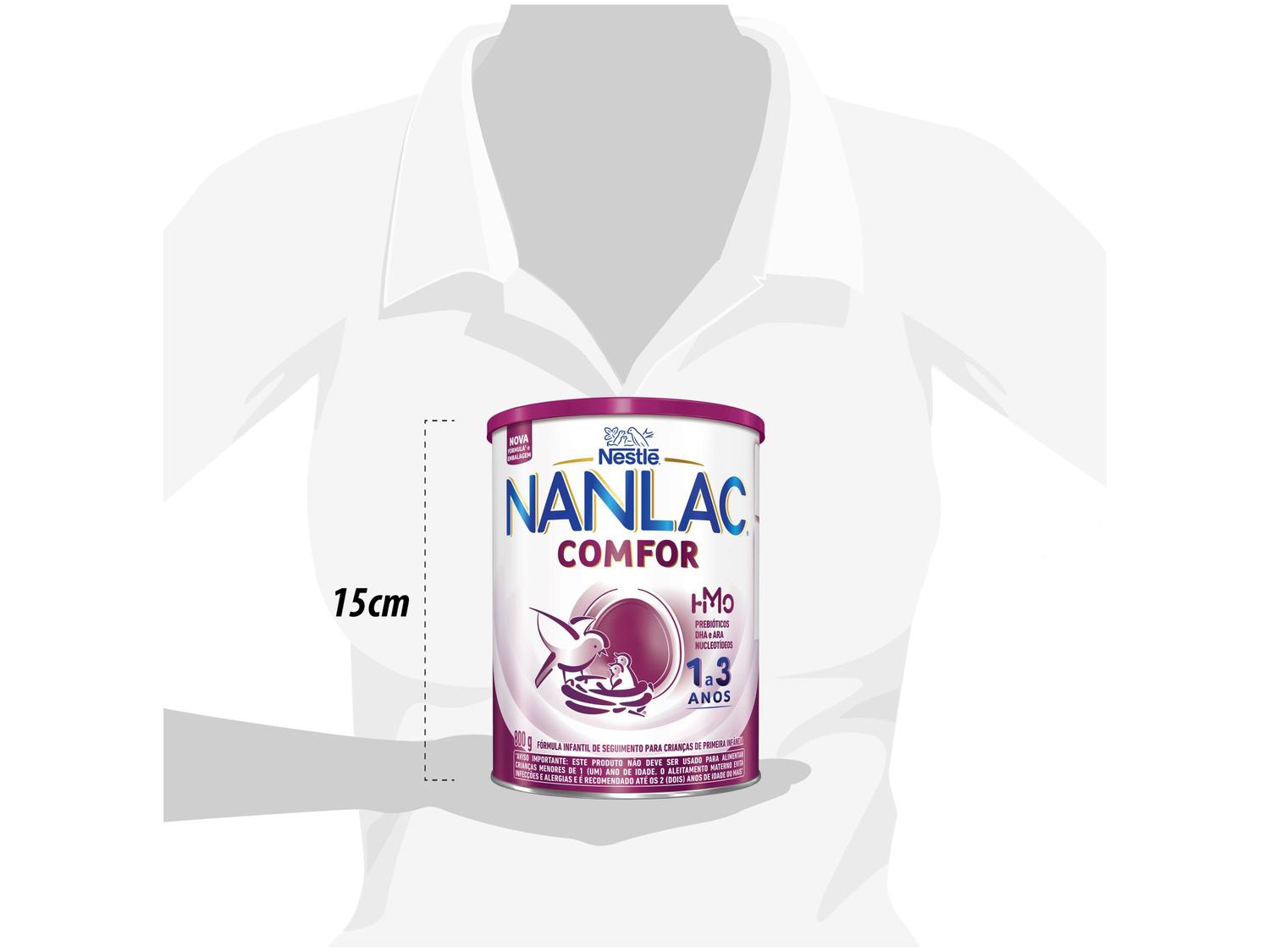 Fórmula Infantil Nestlé Leite NANLAC Comfor