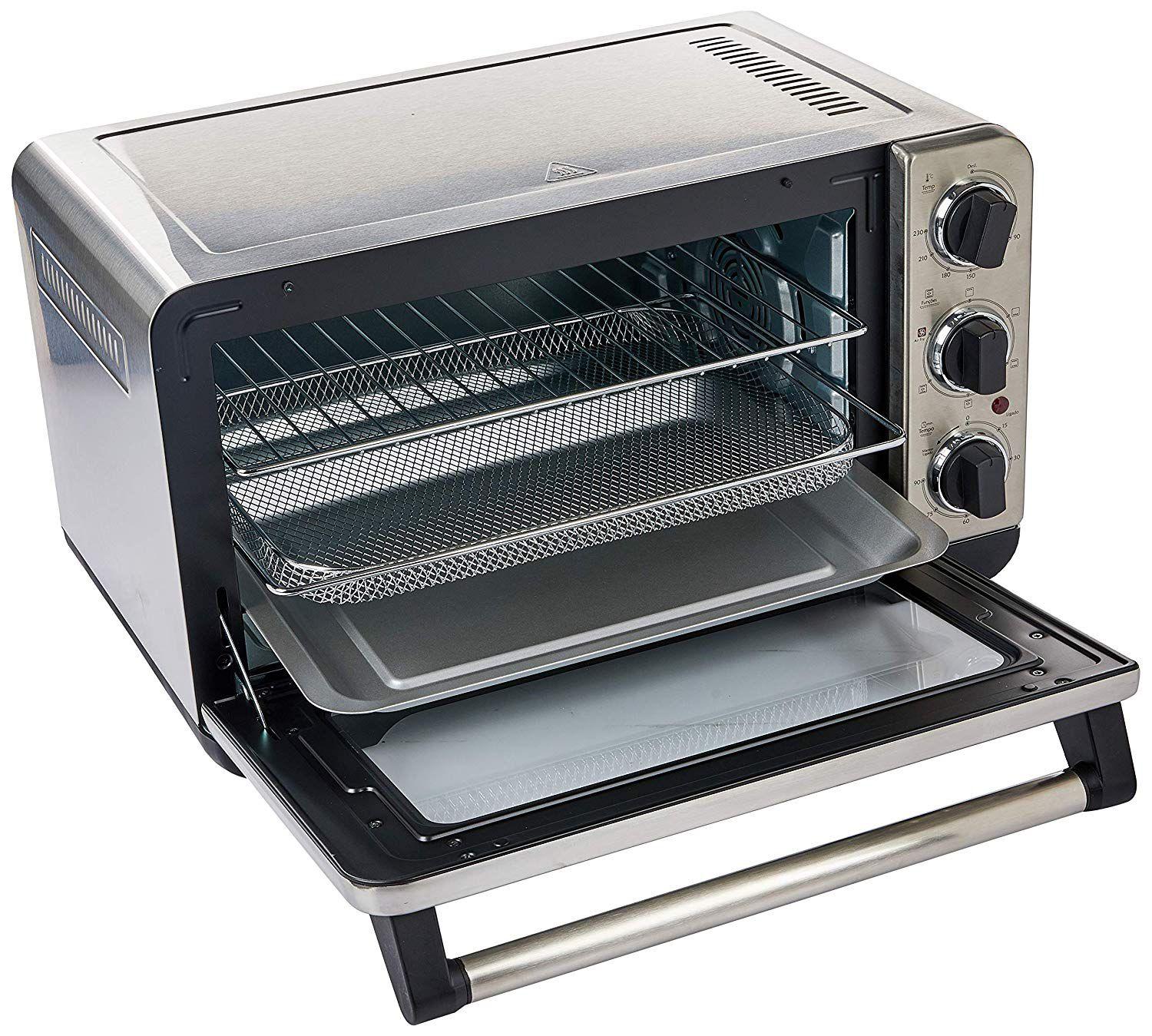 Forno 2 em 1 Elétrico e Air Fry Philco PFE36 Aço Inox 36 Litros 220v
