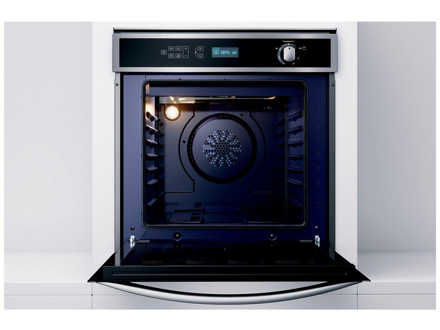 Forno a Gás de Embutir Brastemp de Convecção Grill