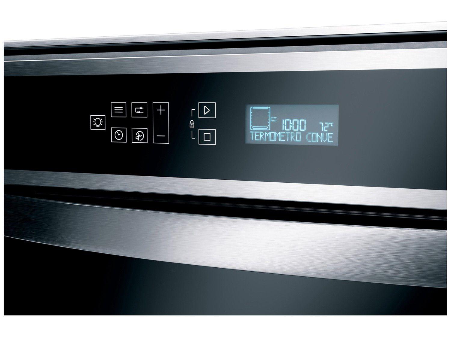 Forno a Gás de Embutir Brastemp de Convecção Grill