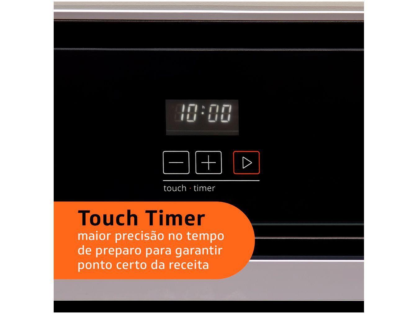 Forno a Gás de Embutir Brastemp Grill com Timer