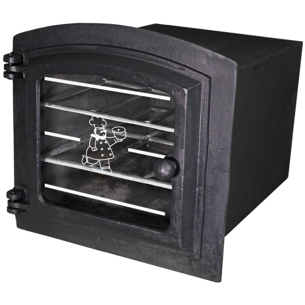 Forno de ferro fundido para fogão a lenha grande - Estação Casa - Forno ...