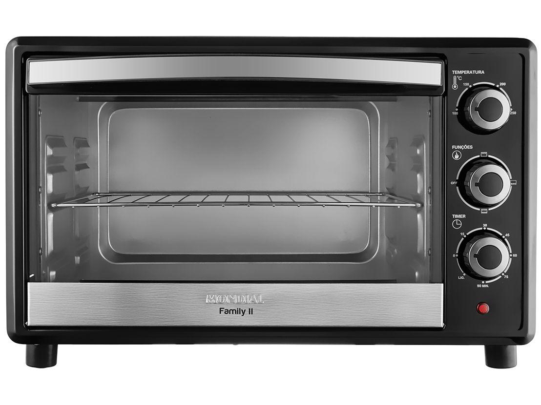 Forno Elétrico de Bancada Mondial com Timer 42L 